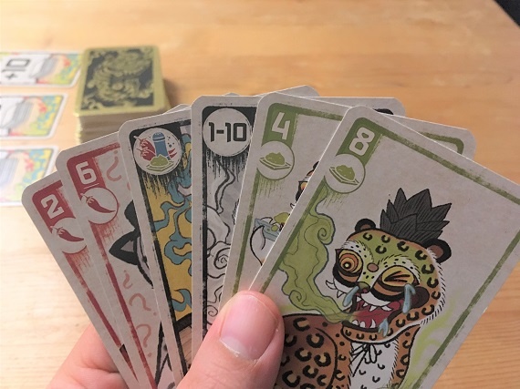 Spicy - Kartenspiel - Beispiel -Karten