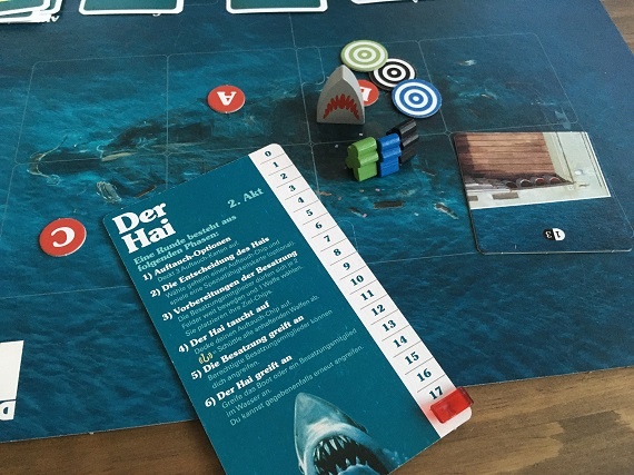 Der weiße Hai - Brettspiel - Beispiel 2