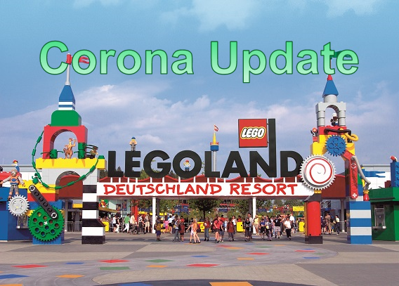 Legoland - Eingang - Coronaupdate