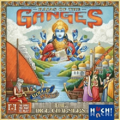 Rajas of the ganges the dice charmers - Cover