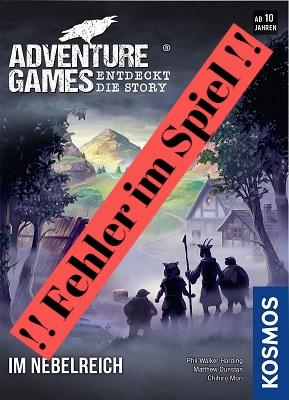 Fehler - Adventure Games - Im Nebelreich - Cover