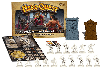 HeroQuest - Die Rückkehr des Hexen-Lords Inhalt - Erweiterungen