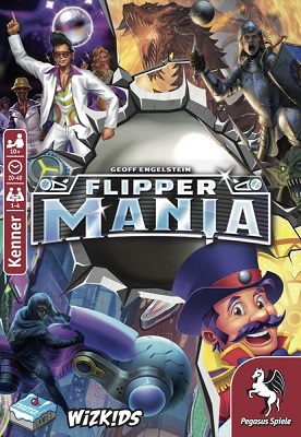 Flippermania - Brettspiel - Cover