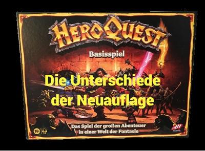 HeroQuest - Unterschiede der Neuauflage - Cover