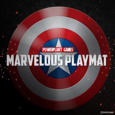 Marvelous Playmat Cover Captain America