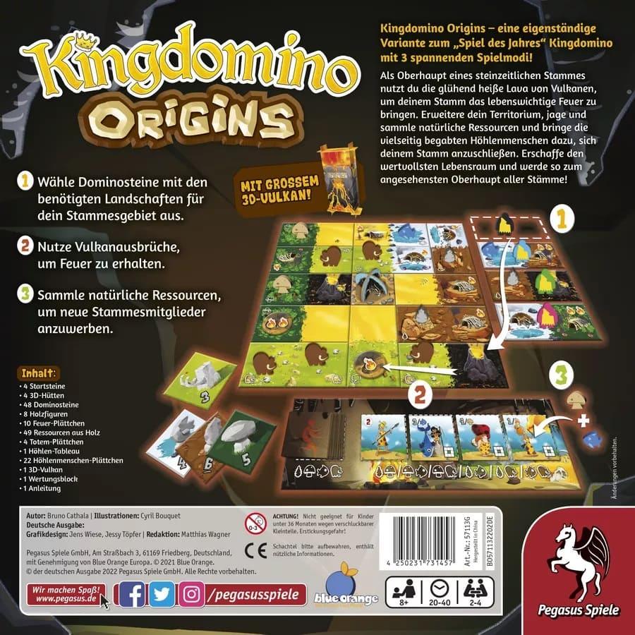 Kingdomino Origins - Rückseite