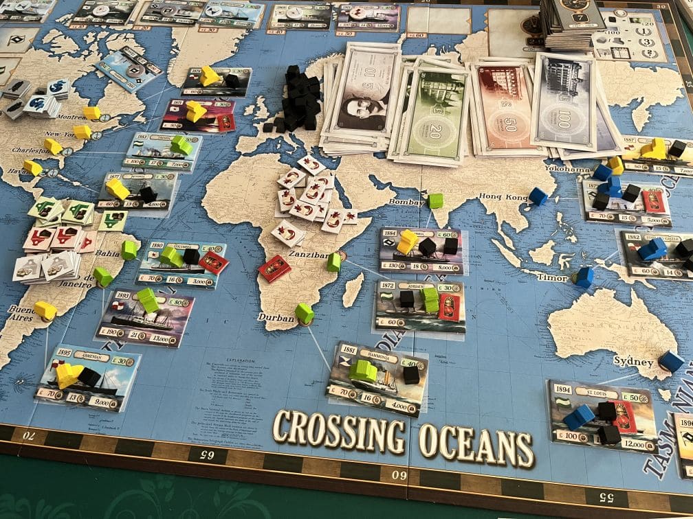 Crossing Oceans - Brettspiel - Rezension - Beispiel010