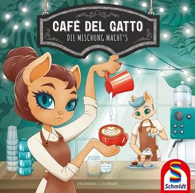 Café del Gatto - Brettspiel Rezension - Cover