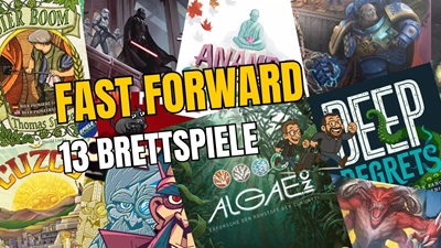 Fast Forward Juli - Spielstil Video - Brettspiel - Feature Image