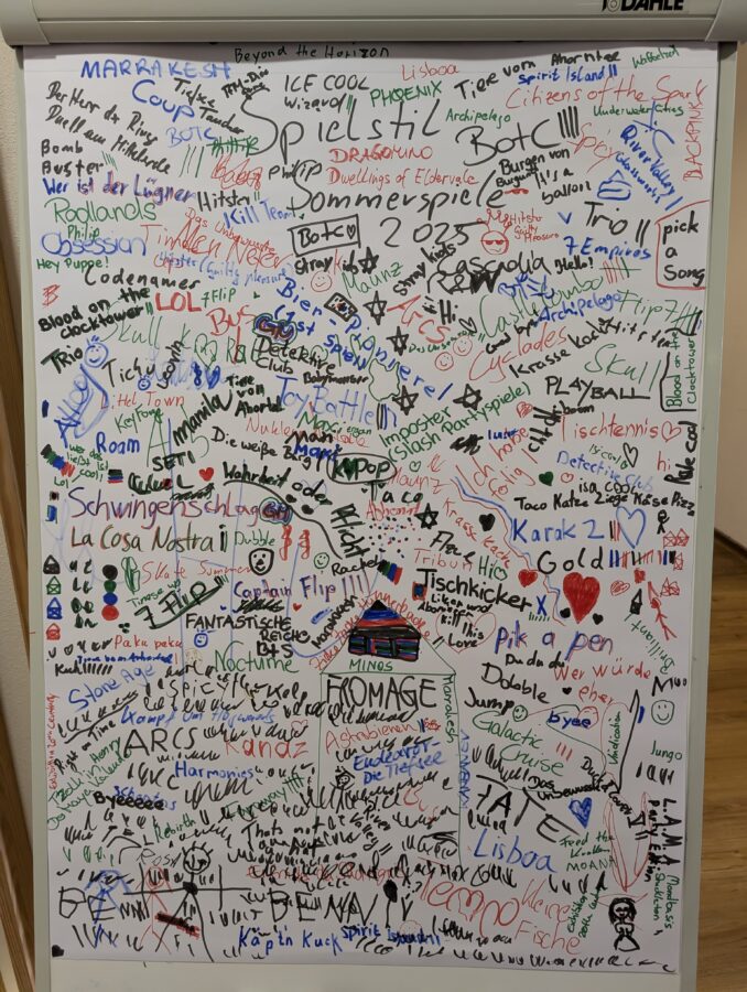 Spieleplakat Sommerspiele 2025
