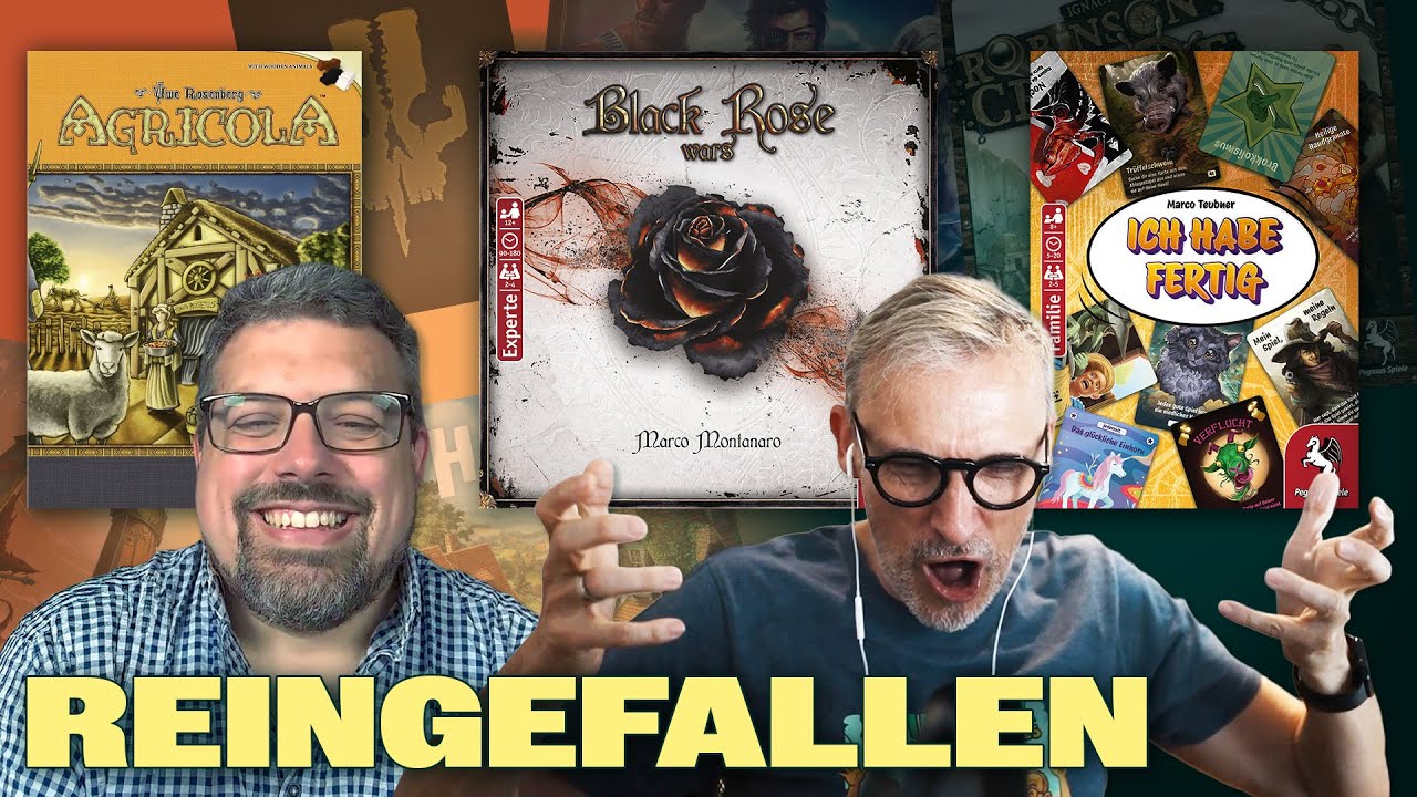 Reingefallen - 9 Hype Brettspiele Cover